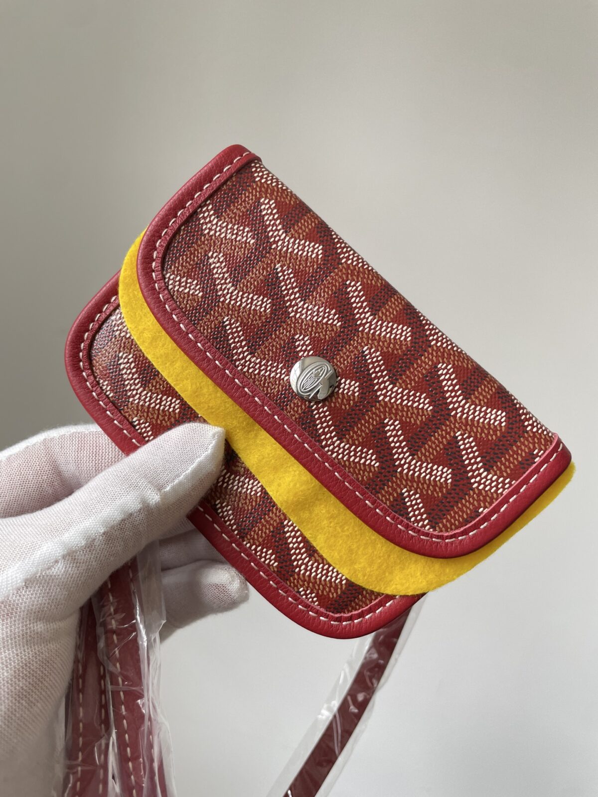 Goyard Anjou Mini Reversible Tote Bag with Y Pattern Coated Canvas and Leather Trim – Women - Image 9