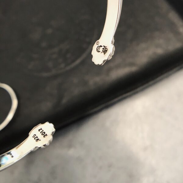 Chrome Hearts Scroll Letter Bracelet - Image 4