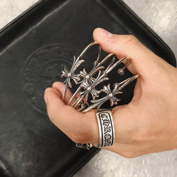 Chrome Hearts Classic Cross Bracelet - Image 3