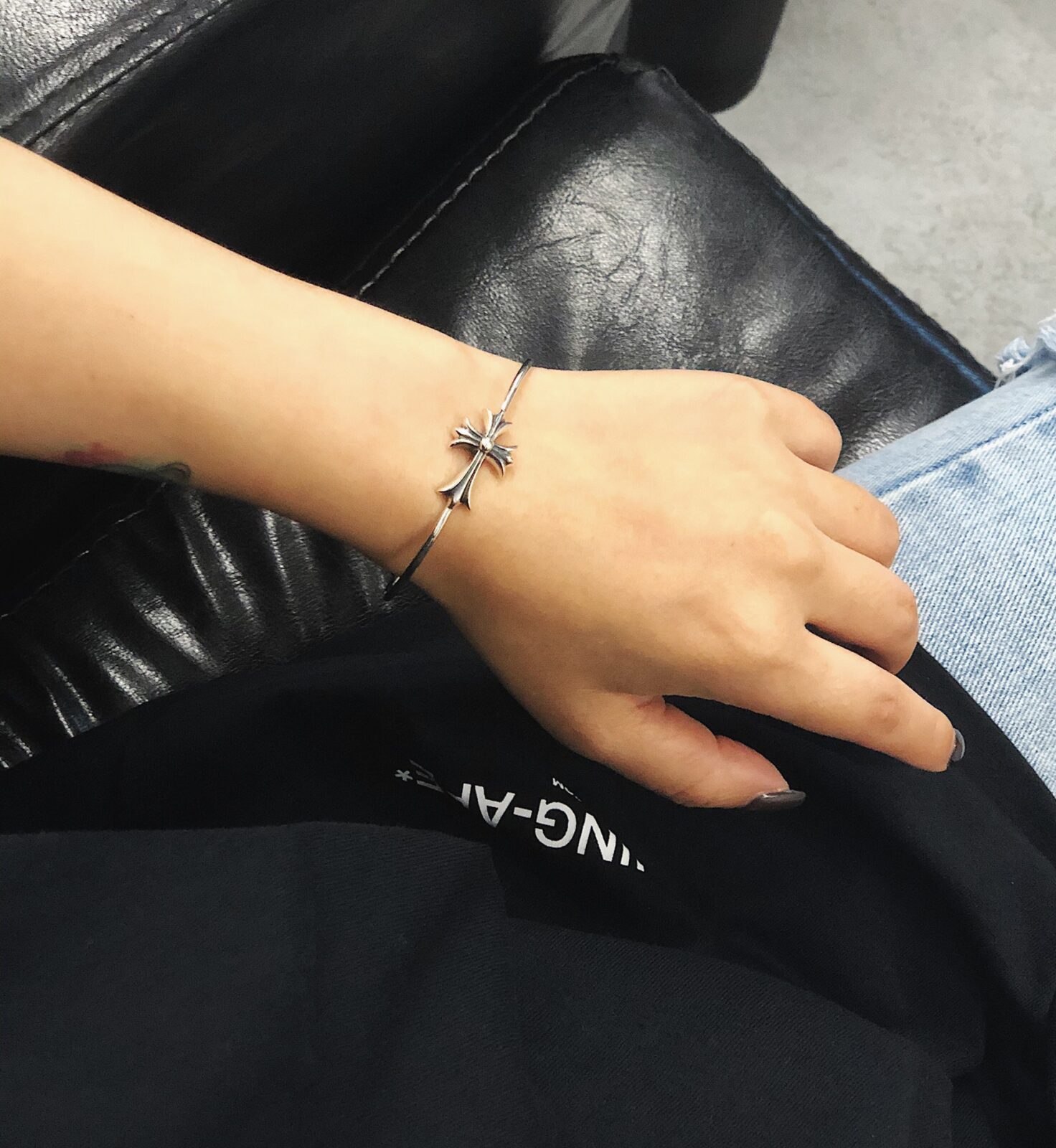 Chrome Hearts Classic Cross Bracelet - Image 8