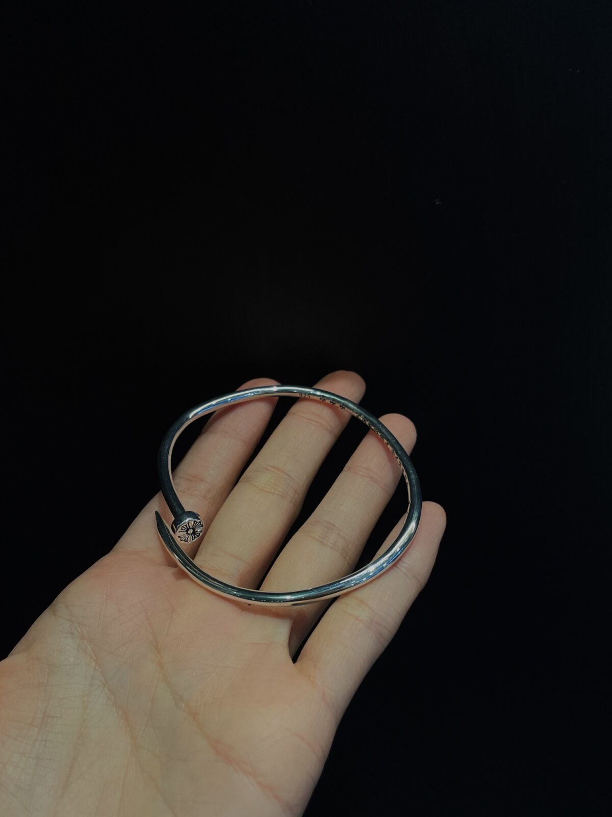 Chrome Hearts Flat Nail Bracelet - Image 7