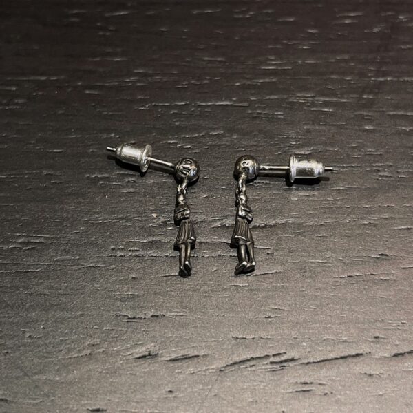 Chrome Hearts Foti Skull Lady Earrings - Image 5