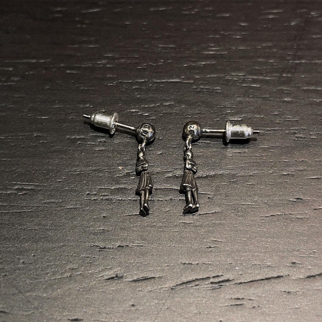Chrome Hearts Foti Skull Lady Earrings - Image 5