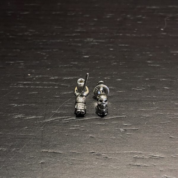 Chrome Hearts Skull Soldier Earrings - Image 5