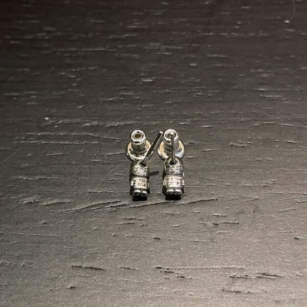 Chrome Hearts Skull Soldier Earrings - Image 6