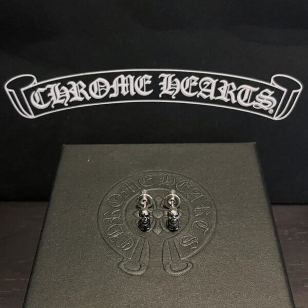 Chrome Hearts Skull Soldier Earrings - Image 9