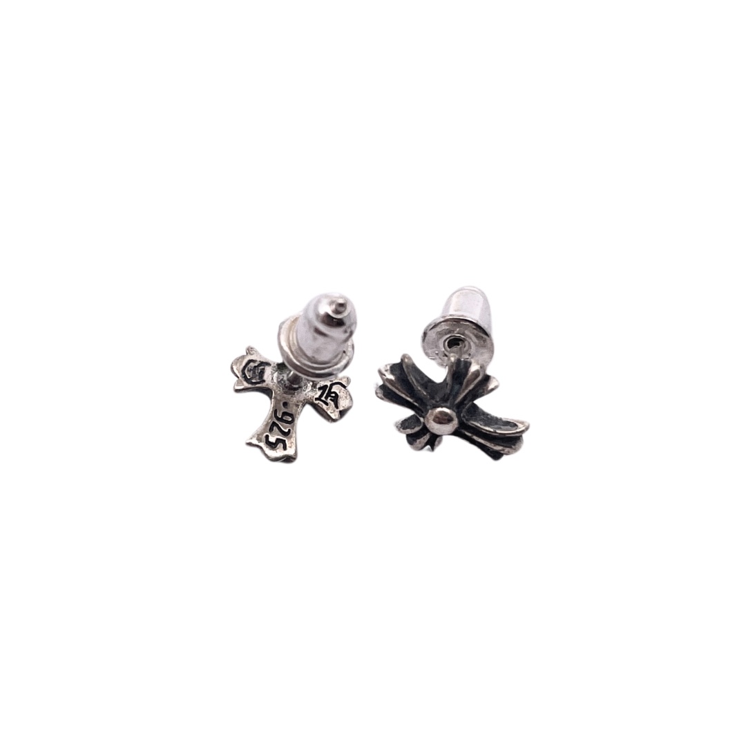 Chrome Hearts Long Cross Earrings - Image 2