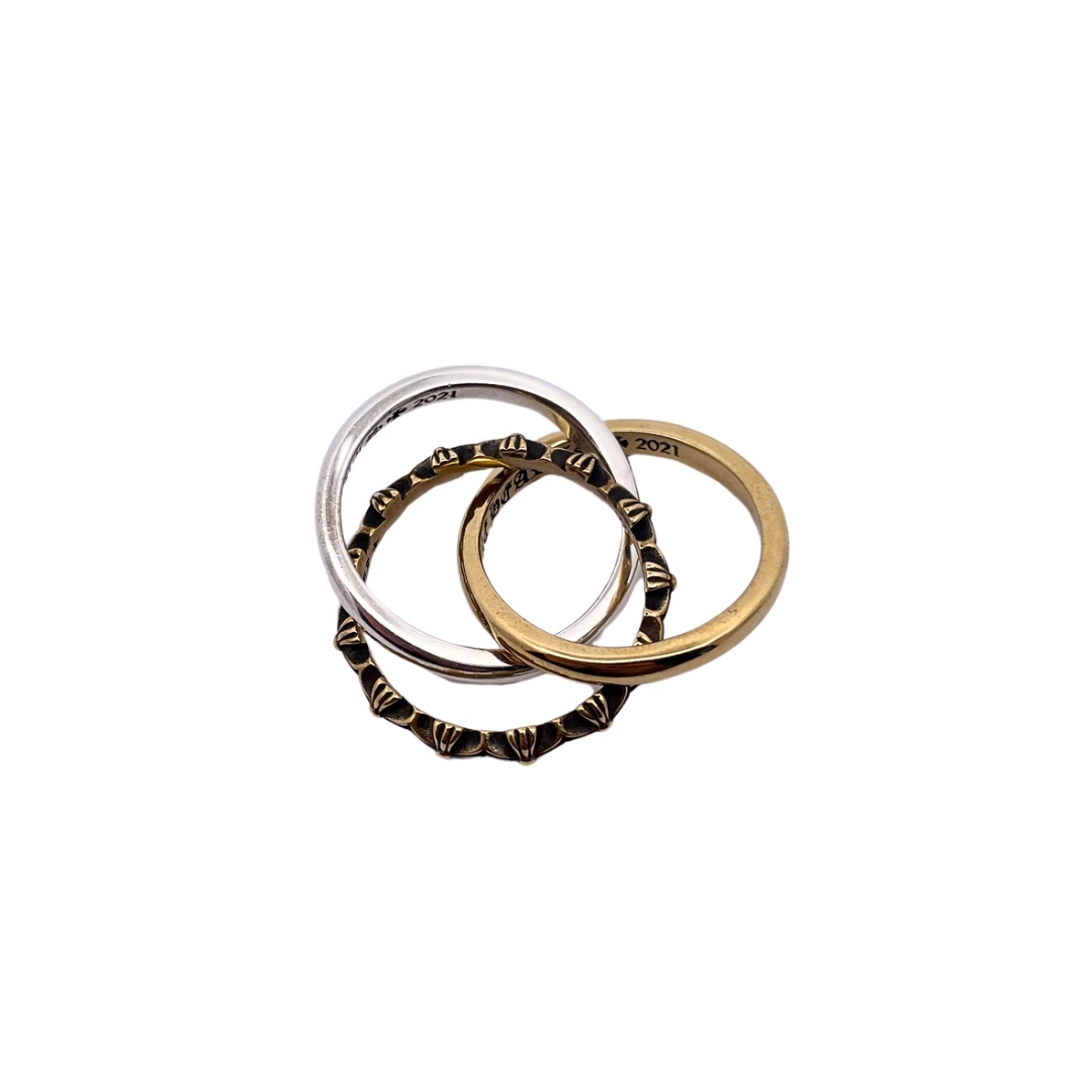 Chrome Hearts Triple Band Ring - Image 2