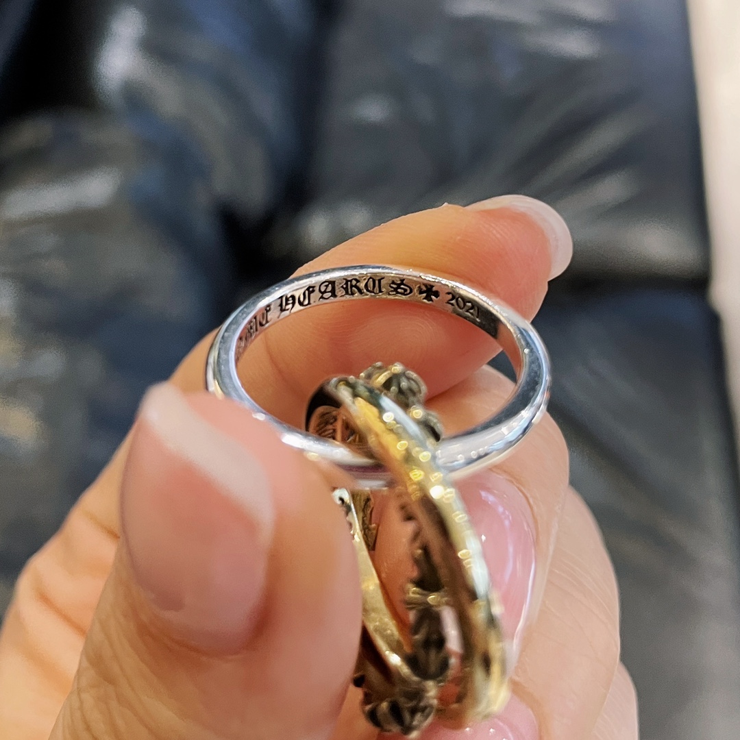 Chrome Hearts Triple Band Ring - Image 4