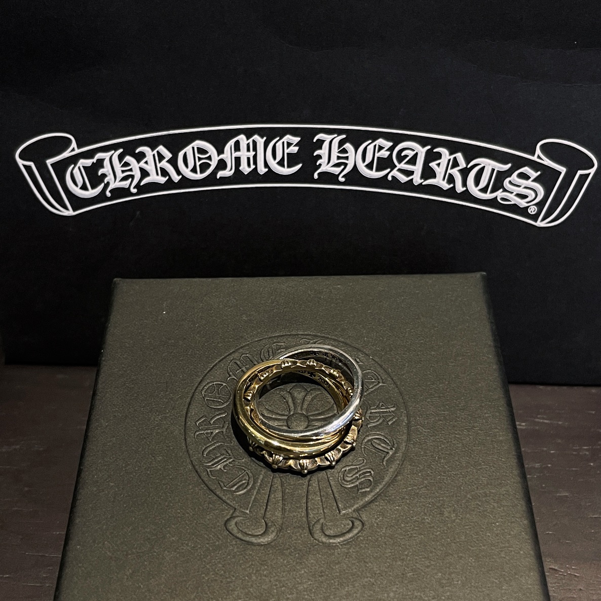 Chrome Hearts Triple Band Ring - Image 8