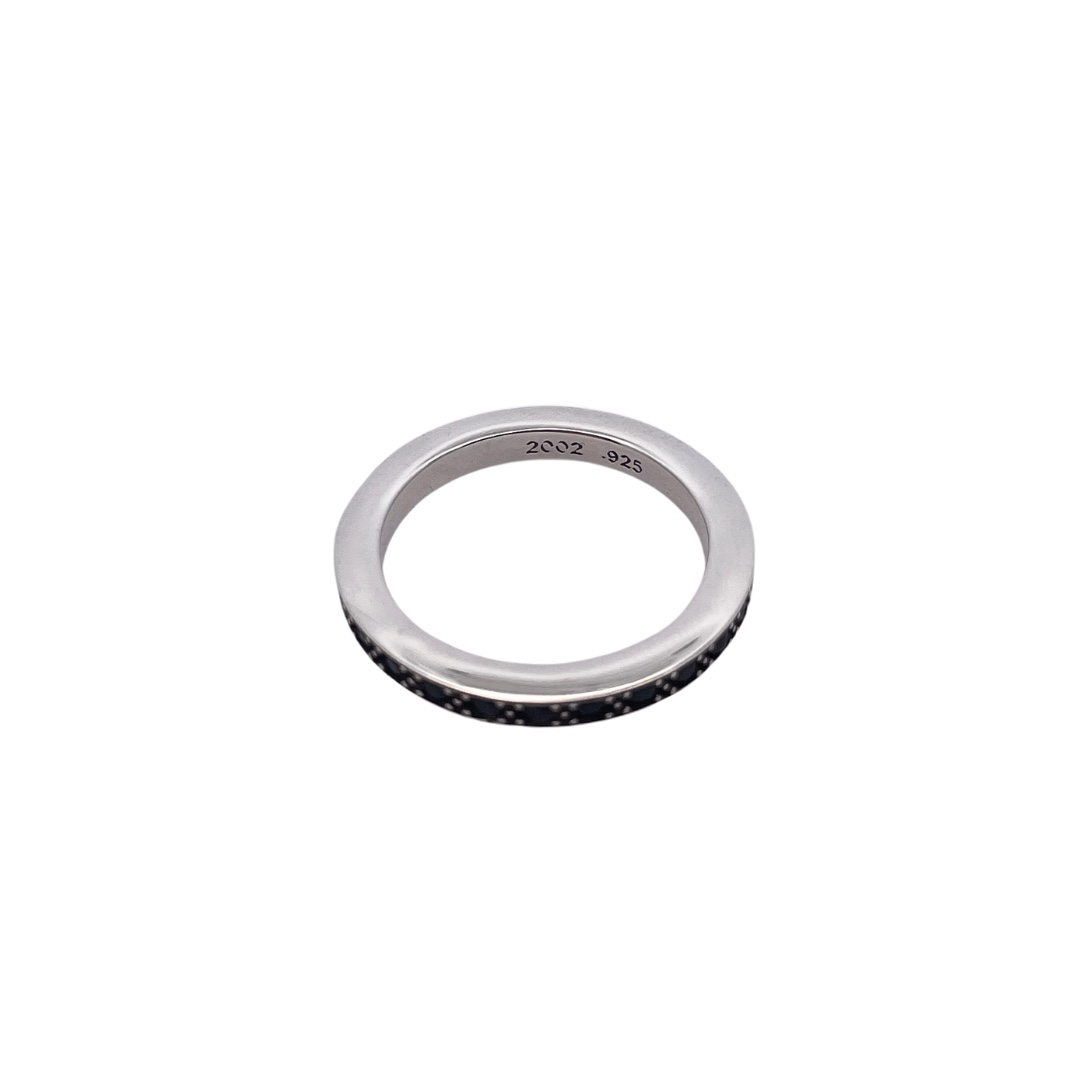 Chrome Hearts 3mm Black Diamond Band - Image 2
