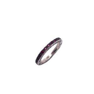 Chrome Hearts 3mm Red Diamond Band