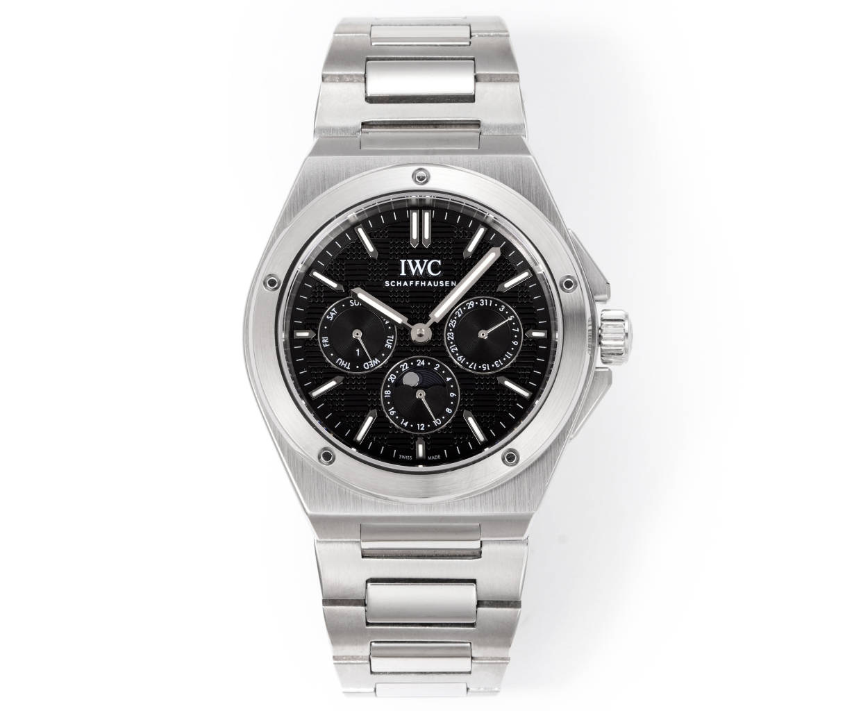 IWC Ingenieur Automatic 41.6mm Black Dial Stainless Steel Men's Watch