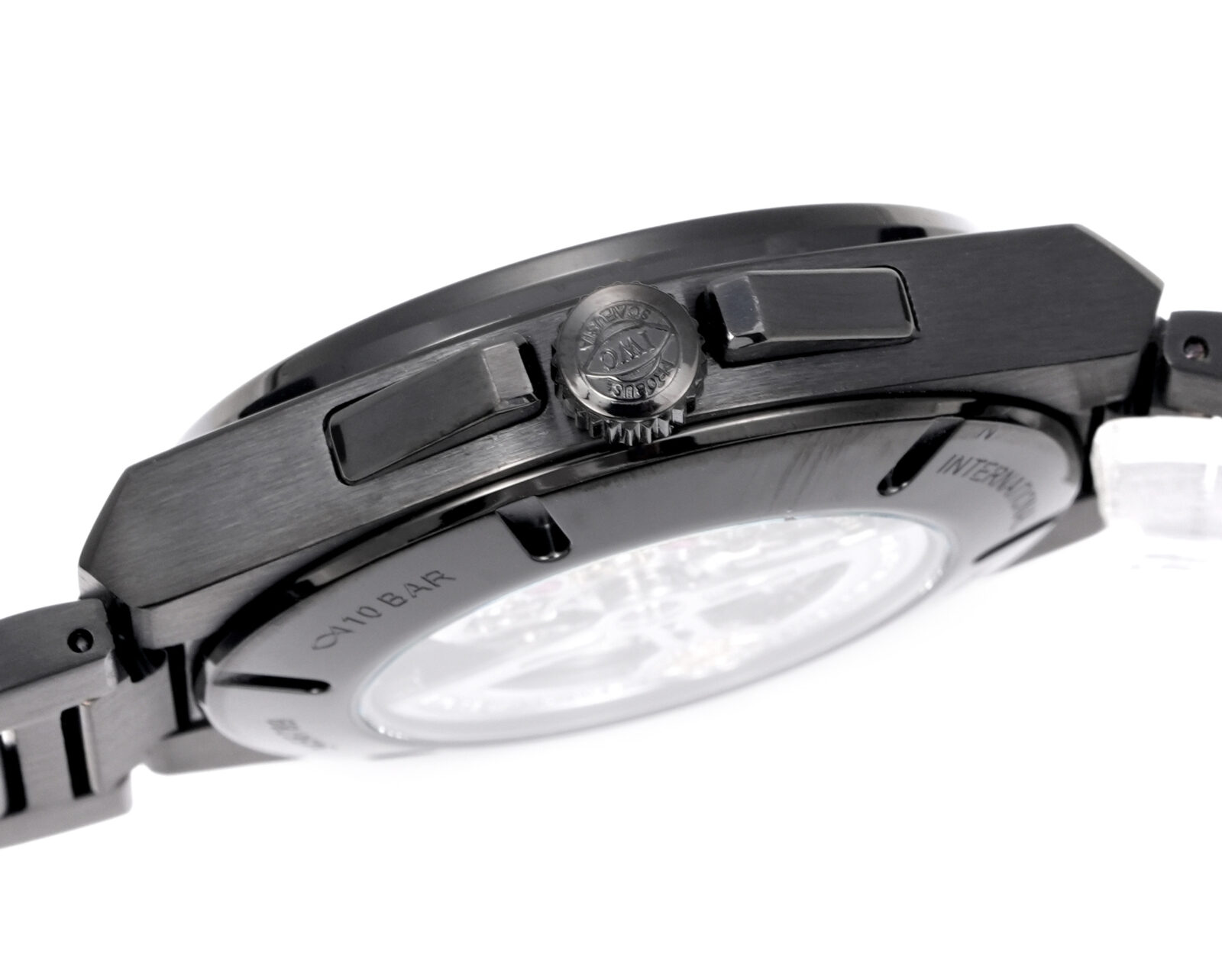 IWC Ingenieur Automatic 41.6mm Black Dial Black Steel Men's Watch - Image 6