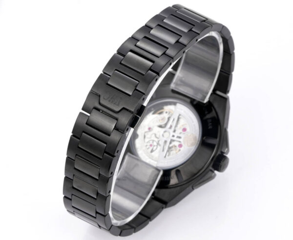 IWC Ingenieur Automatic 41.6mm Black Dial Black Steel Men's Watch - Image 8