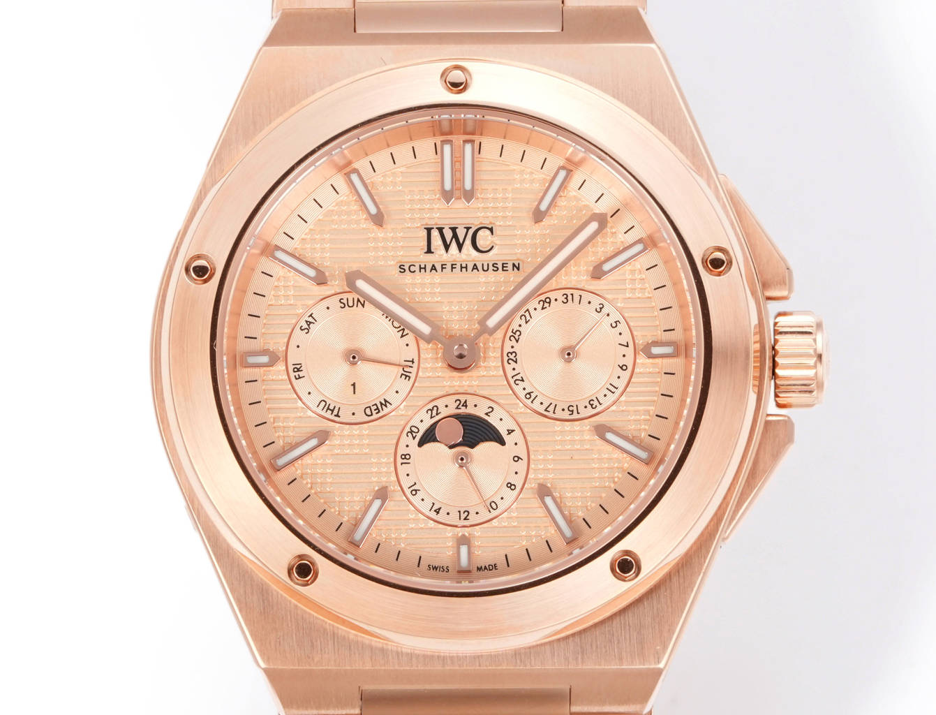 IWC Ingenieur Automatic 41.6mm Rose Gold Dial Rose Gold Men's Watch - Image 2
