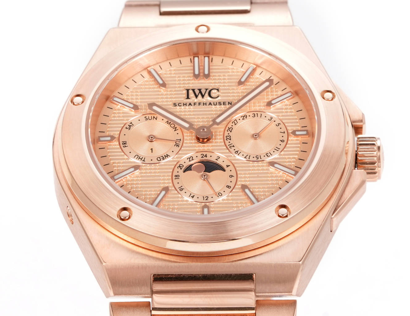 IWC Ingenieur Automatic 41.6mm Rose Gold Dial Rose Gold Men's Watch - Image 3