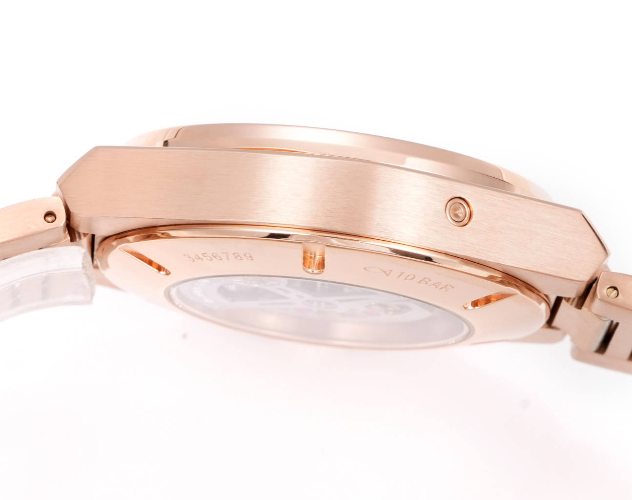 IWC Ingenieur Automatic 41.6mm Rose Gold Dial Rose Gold Men's Watch - Image 7