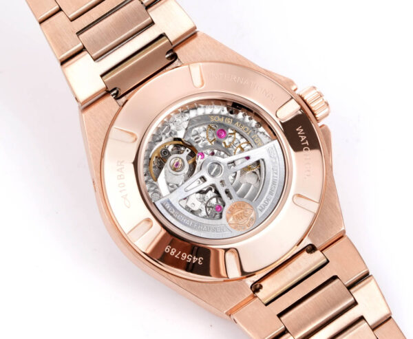 IWC Ingenieur Automatic 41.6mm Rose Gold Dial Rose Gold Men's Watch - Image 8