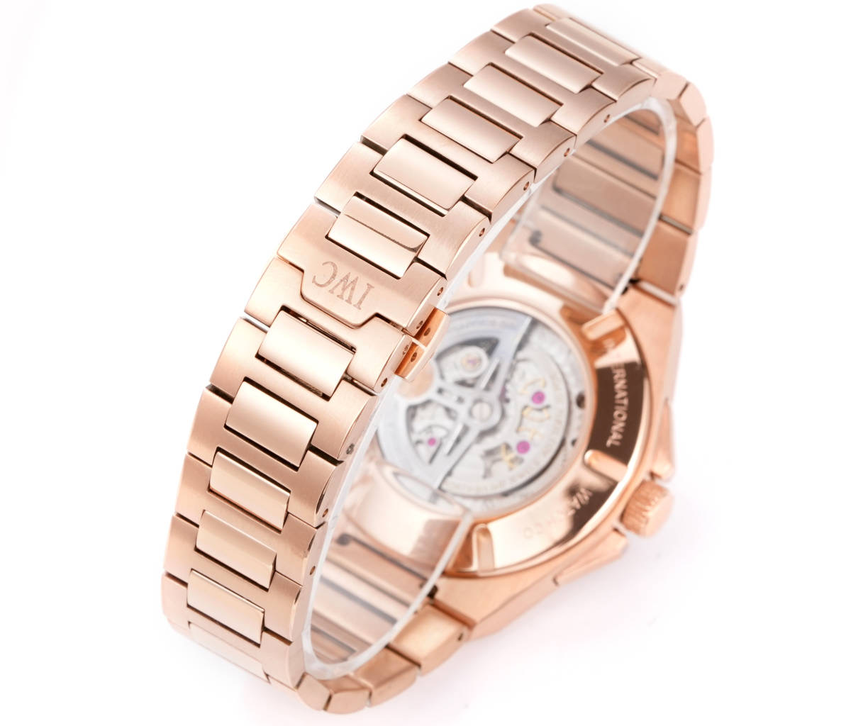 IWC Ingenieur Automatic 41.6mm Rose Gold Dial Rose Gold Men's Watch - Image 9