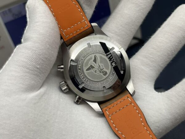 IWC Pilot’s Watch IW377714 – 43mm Blue Dial Leather Strap - Image 8
