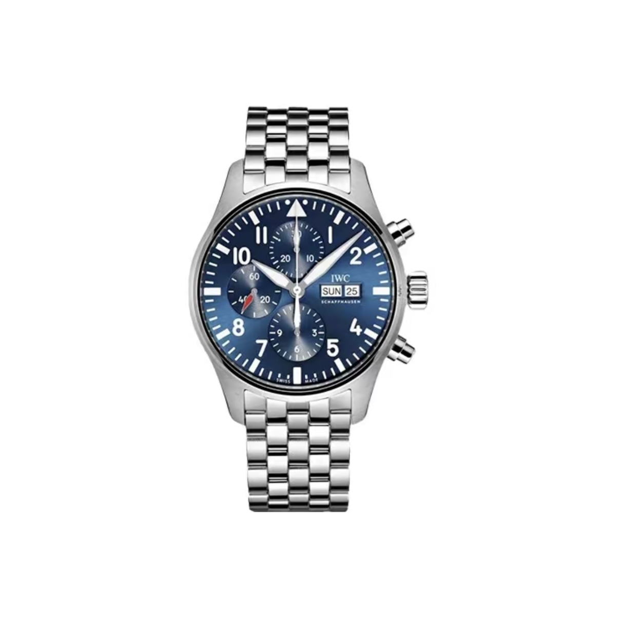 IWC Pilot’s Watch ‘Le Petit Prince’ IW377717 – 43mm Blue Dial Stainless Steel Bracelet
