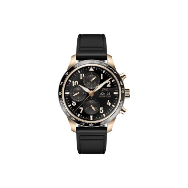 IWC Pilot’s Watch IW388309 – 41mm 18K 5N Gold Men’s Chronograph