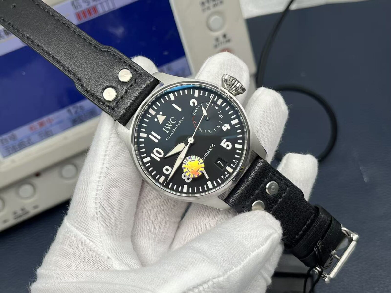 IWC Big Pilot’s Watch 46.2mm Black Dial Stainless Steel - Image 2