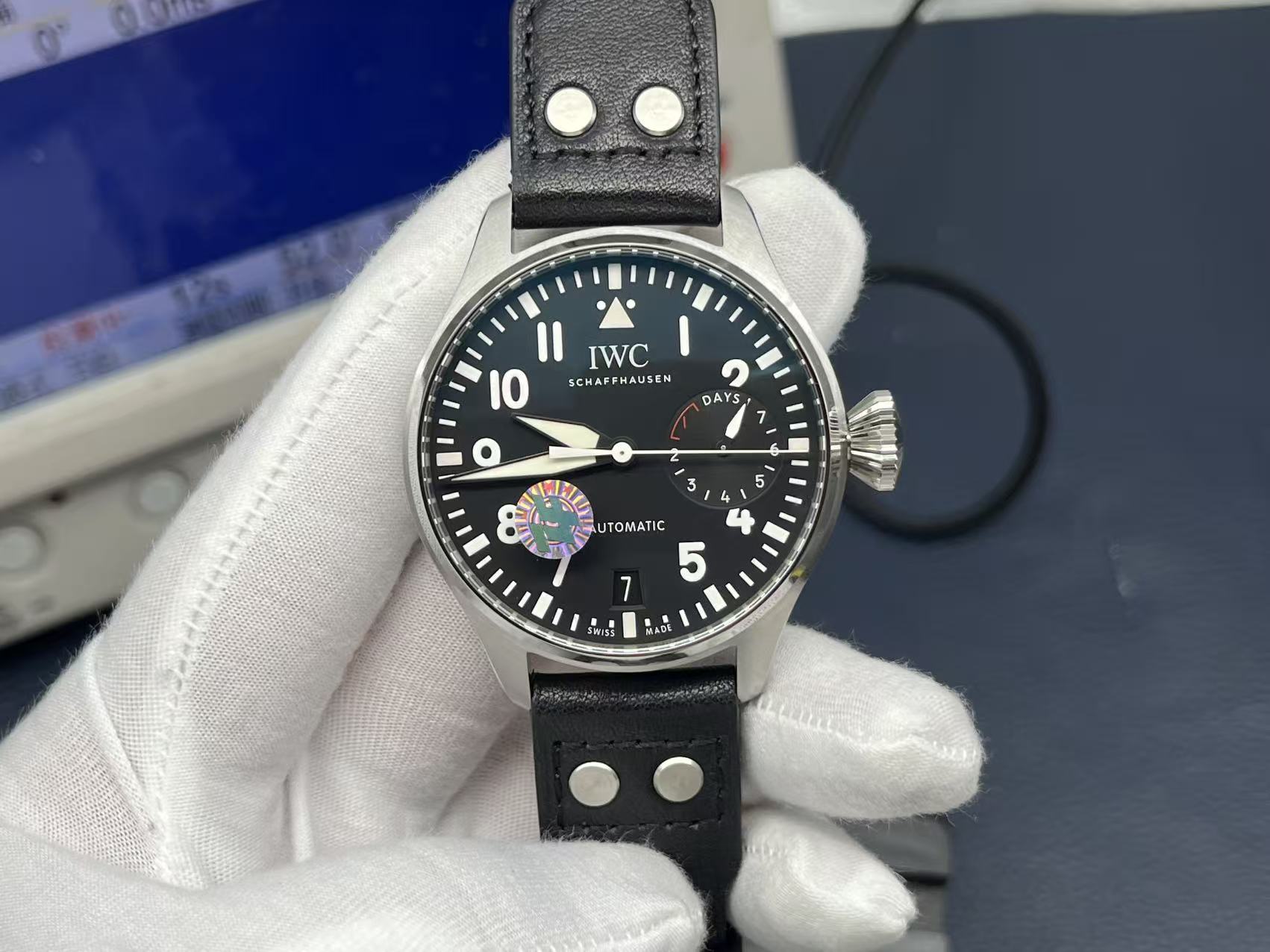 IWC Big Pilot’s Watch 46.2mm Black Dial Stainless Steel - Image 3