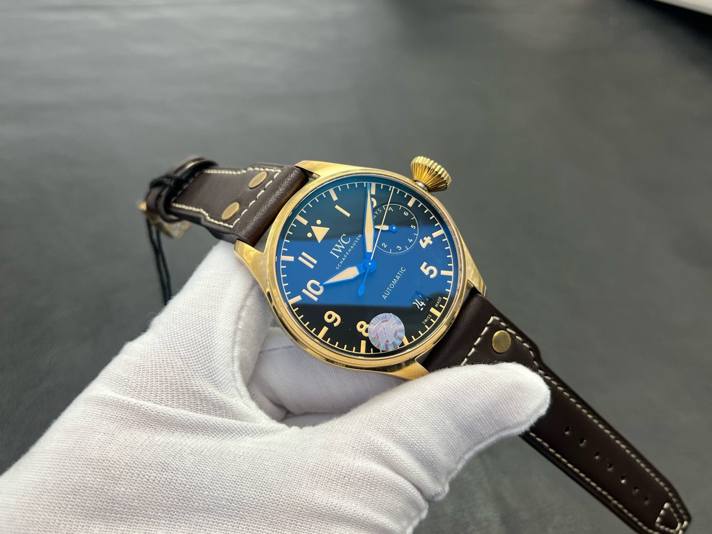IWC Big Pilot’s Watch 46.2mm Black Dial Alloy Case - Image 2