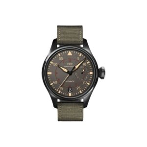 IWC Pilot’s Watch Automatic Mechanical Movement Power Reserve Date Display 60M Water Resistant Men’s Watch Swiss Watch 48.6mm Grey Dial Ceramic Case
