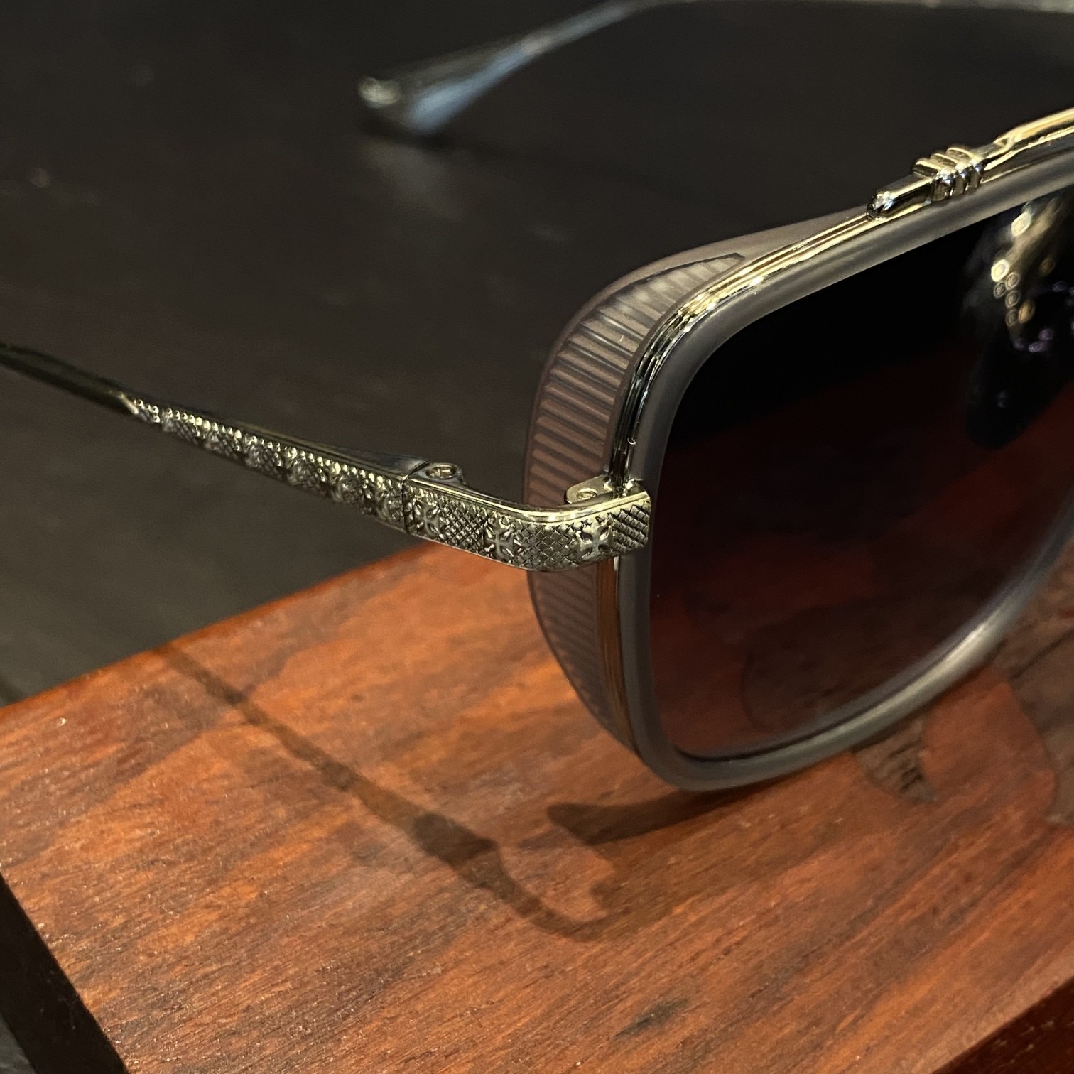 Chrome Hearts Cross Shield Sunglasses - Image 7