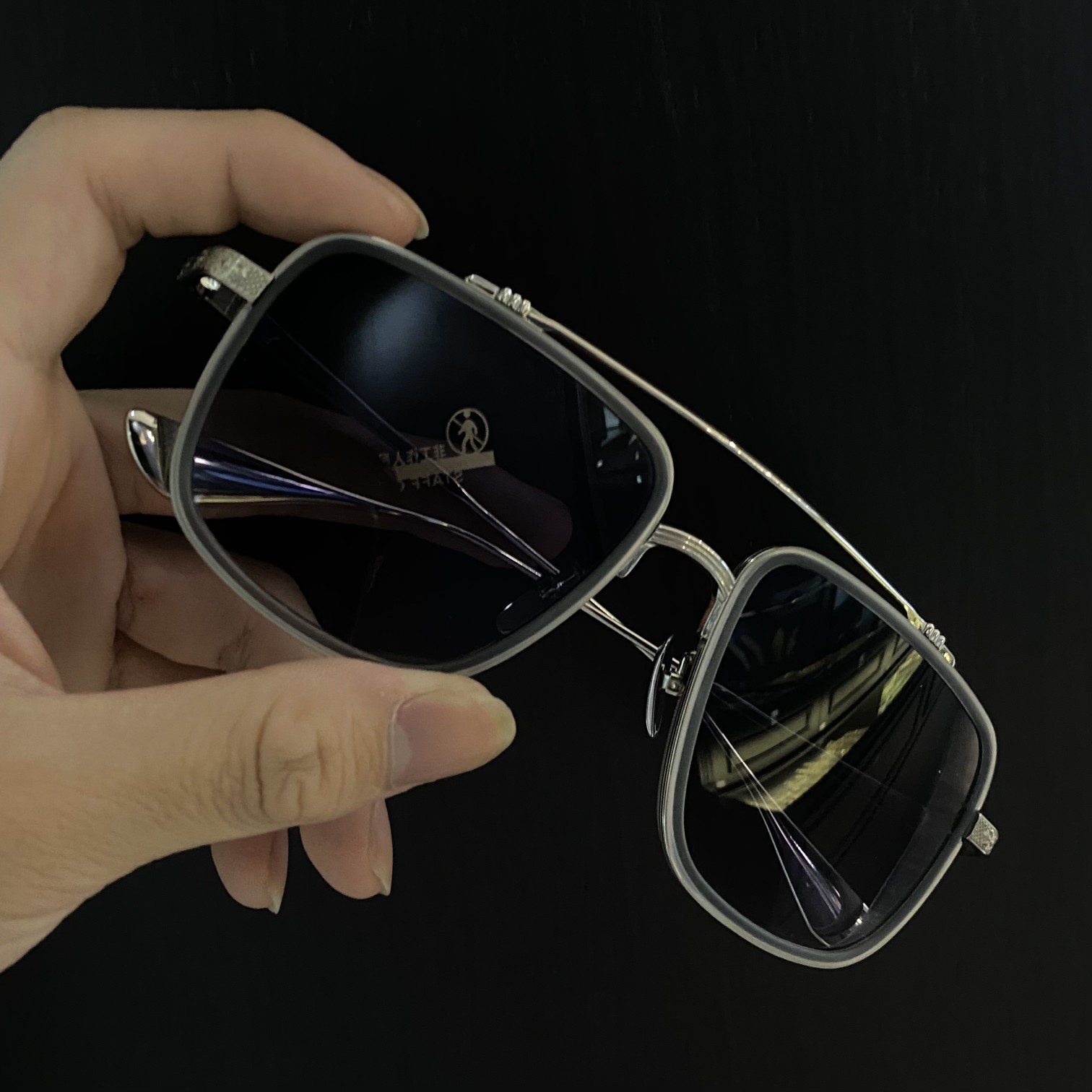 Chrome Hearts Cross Shield Sunglasses - Image 8