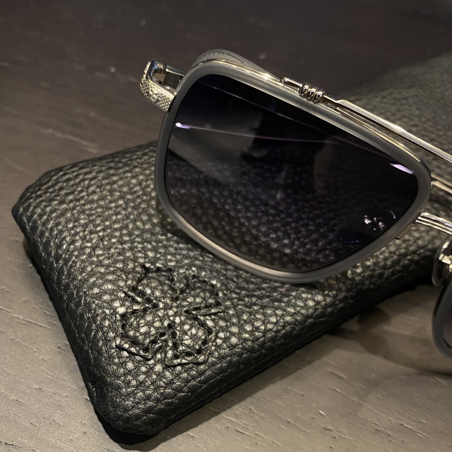 Chrome Hearts Cross Shield Sunglasses - Image 9