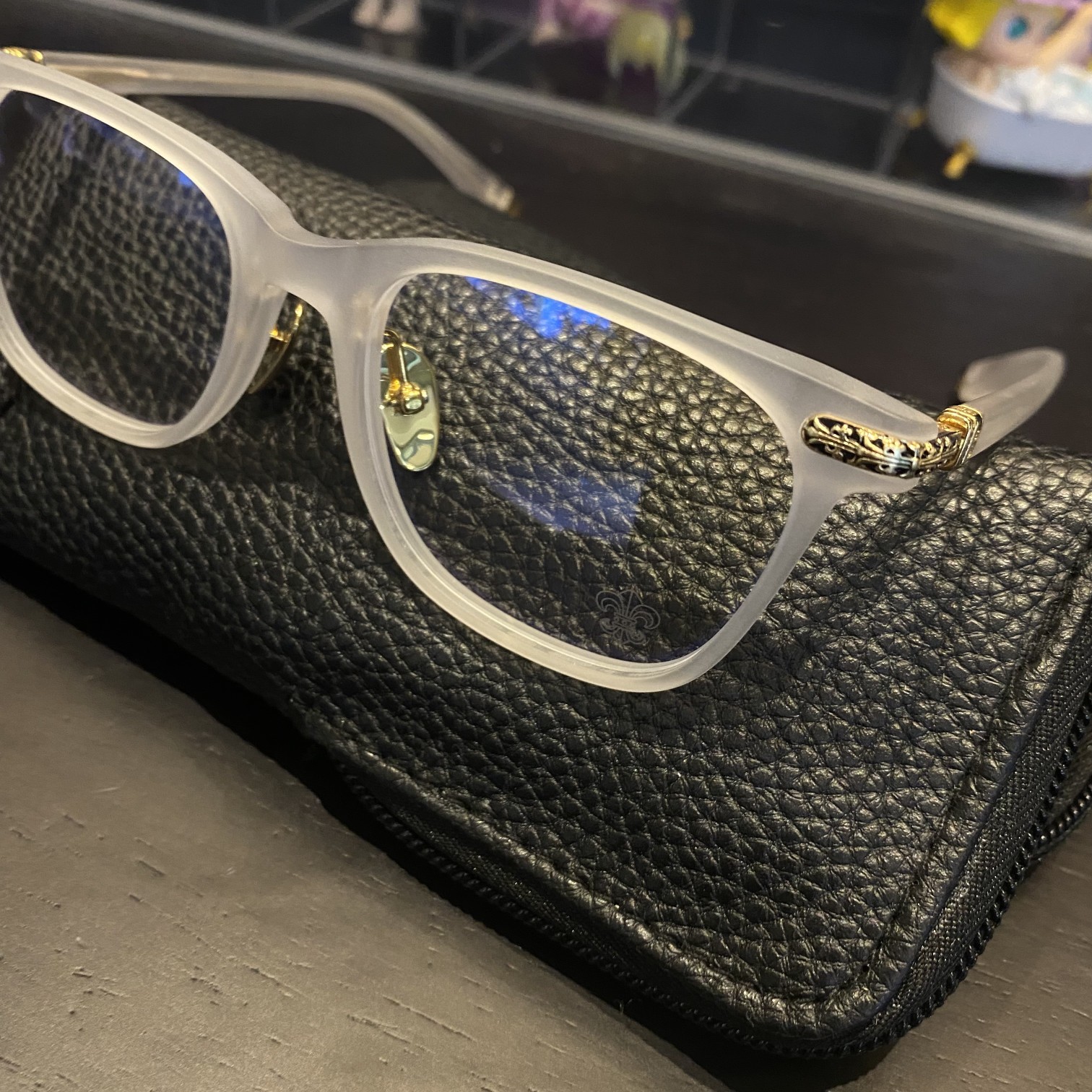 Chrome Hearts Vine Cross Optical Glasses - Image 3