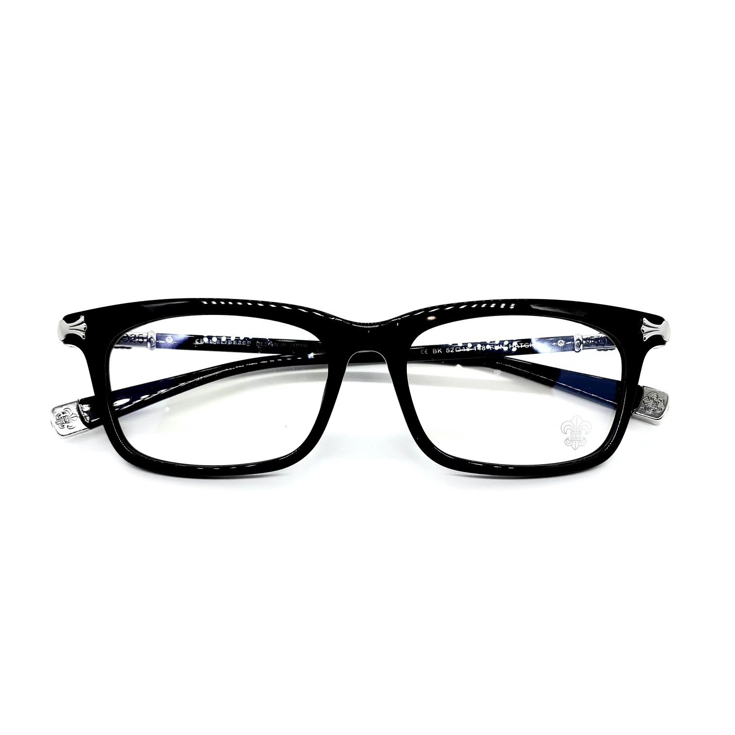 Chrome Hearts Engraved Metal Optical Glasses