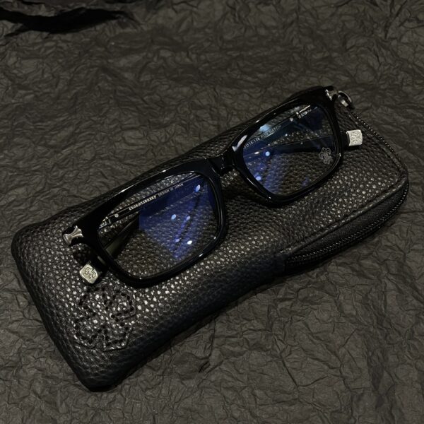 Chrome Hearts Engraved Metal Optical Glasses - Image 2
