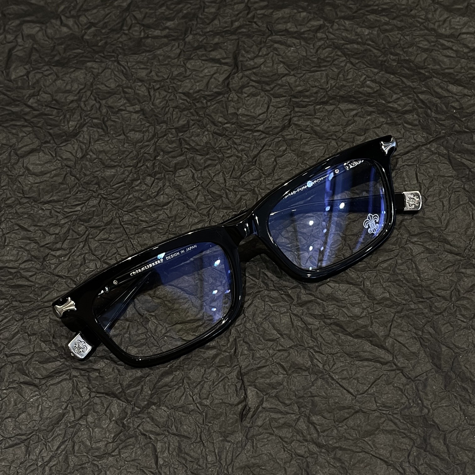 Chrome Hearts Engraved Metal Optical Glasses - Image 3