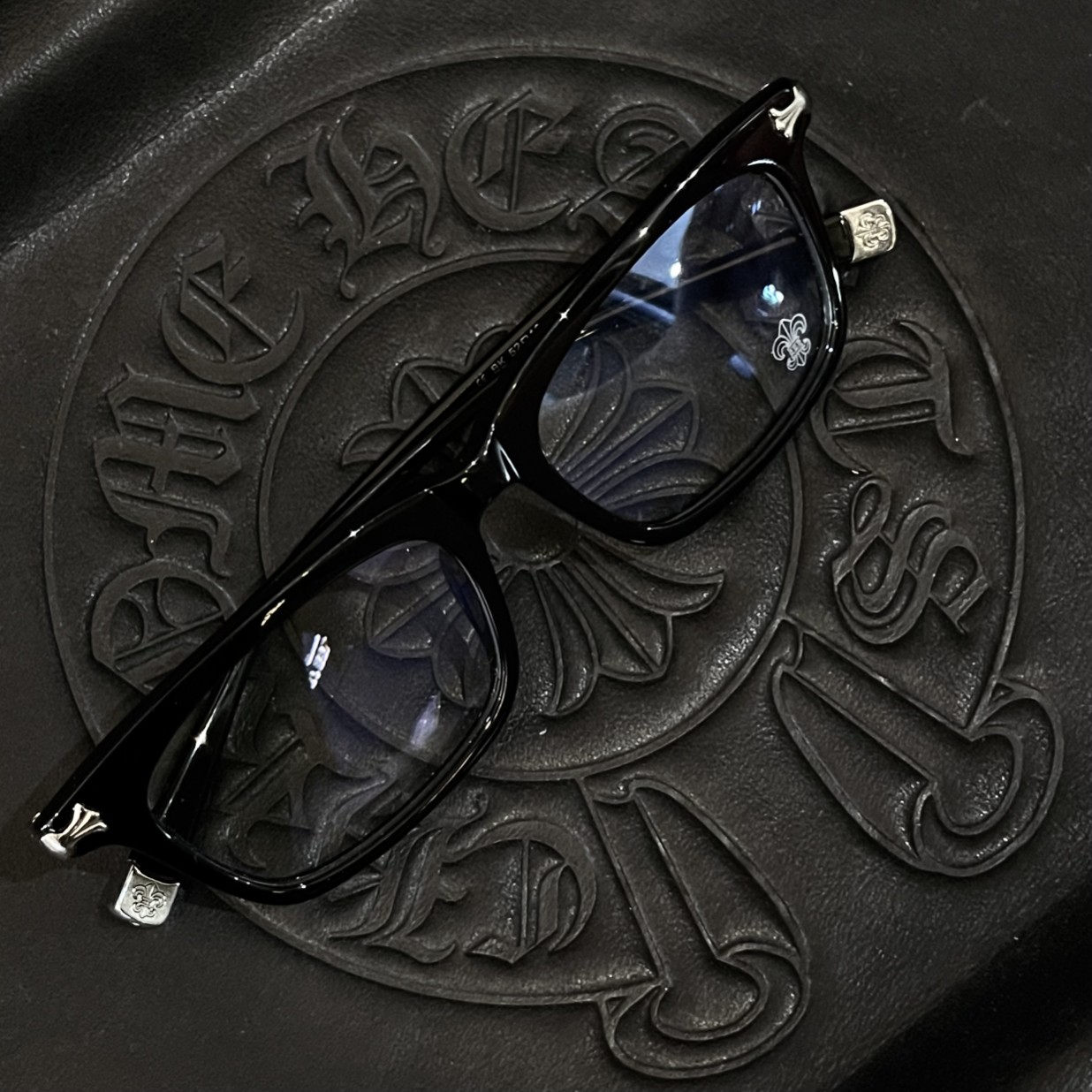 Chrome Hearts Engraved Metal Optical Glasses - Image 5