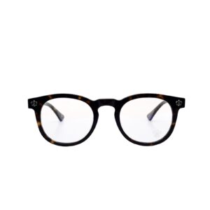 Chrome Hearts Scout Flower Tortoiseshell Frame