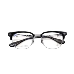 Chrome Hearts Scout Flower Half-Frame Glasses