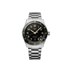 Longines Spirit Zulu Time GMT 42mm Black Dial
