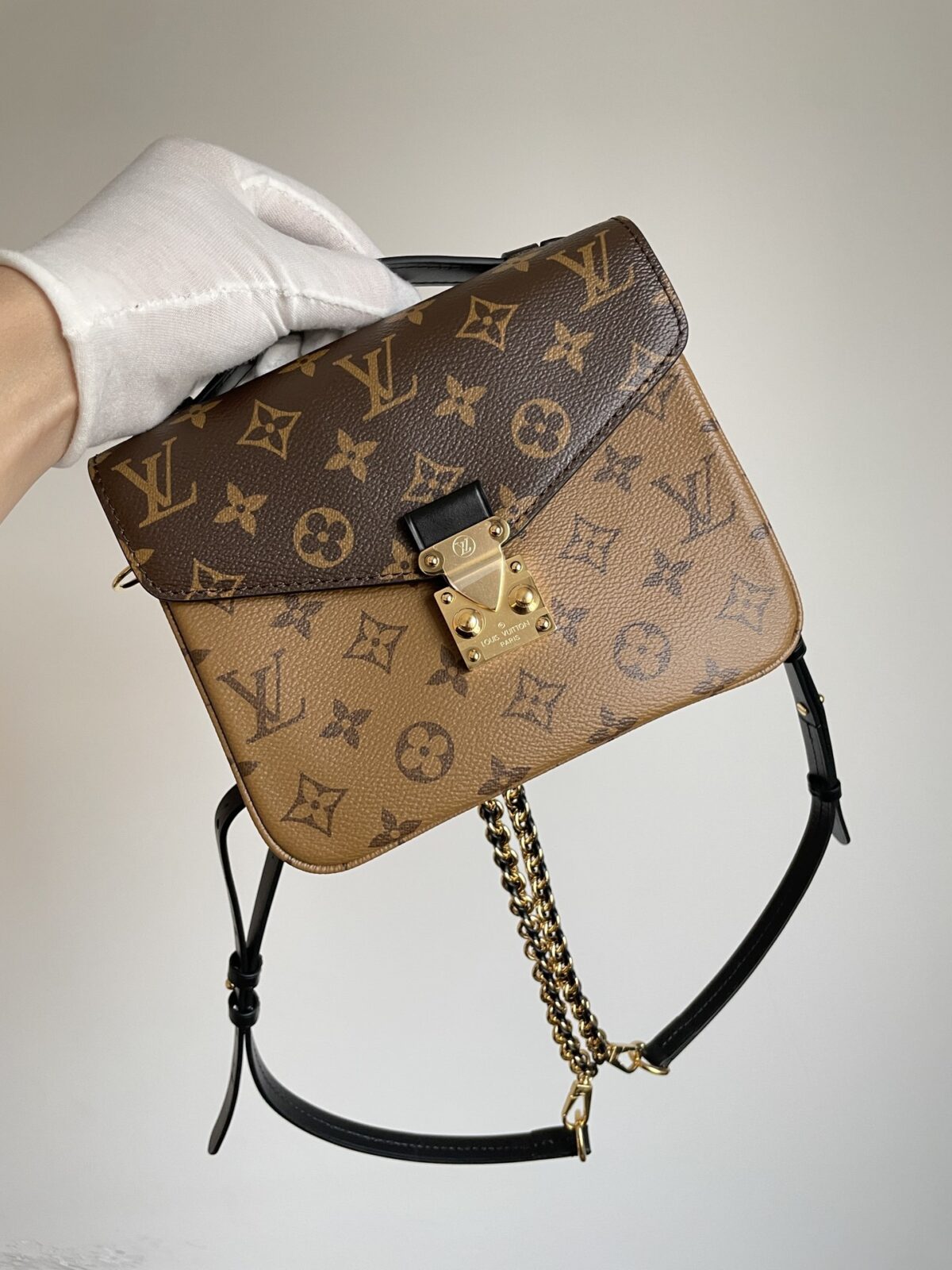 Louis Vuitton Pochette Métis Backpack Monogram & Reverse Brown - Image 2