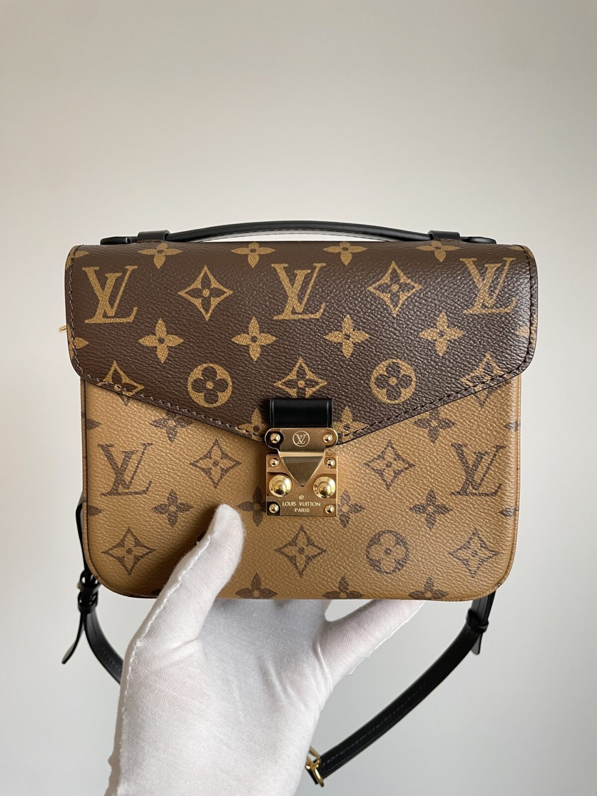 Louis Vuitton Pochette Métis Backpack Monogram & Reverse Brown - Image 3