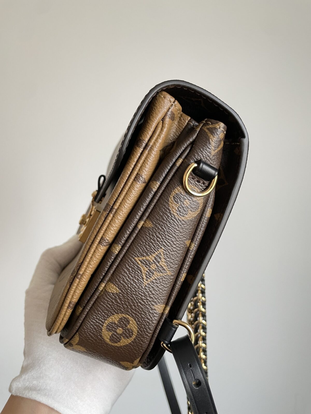 Louis Vuitton Pochette Métis Backpack Monogram & Reverse Brown - Image 4