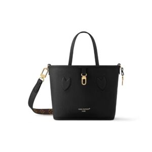 Louis Vuitton Neverfull Inside Out BB Reversible Tote Small Black