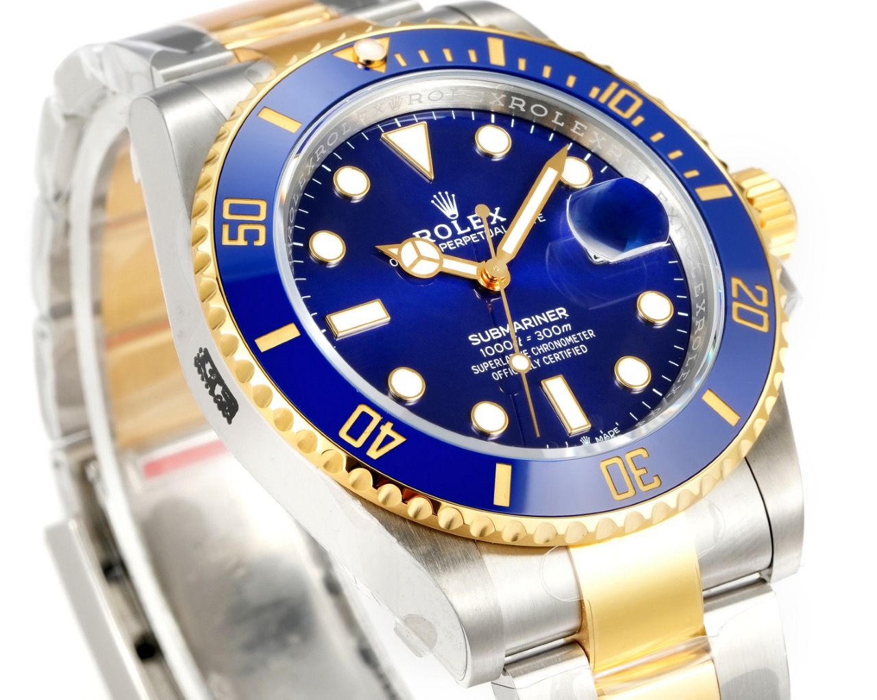 Rolex Submariner Date Two-Tone Blue - Image 4