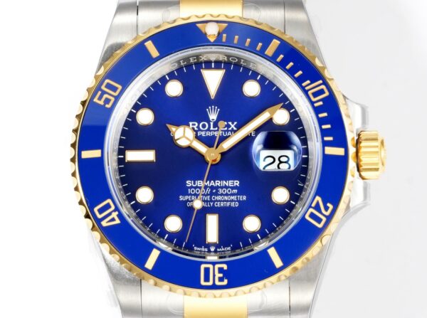 Rolex Submariner Date Two-Tone Blue - Image 5