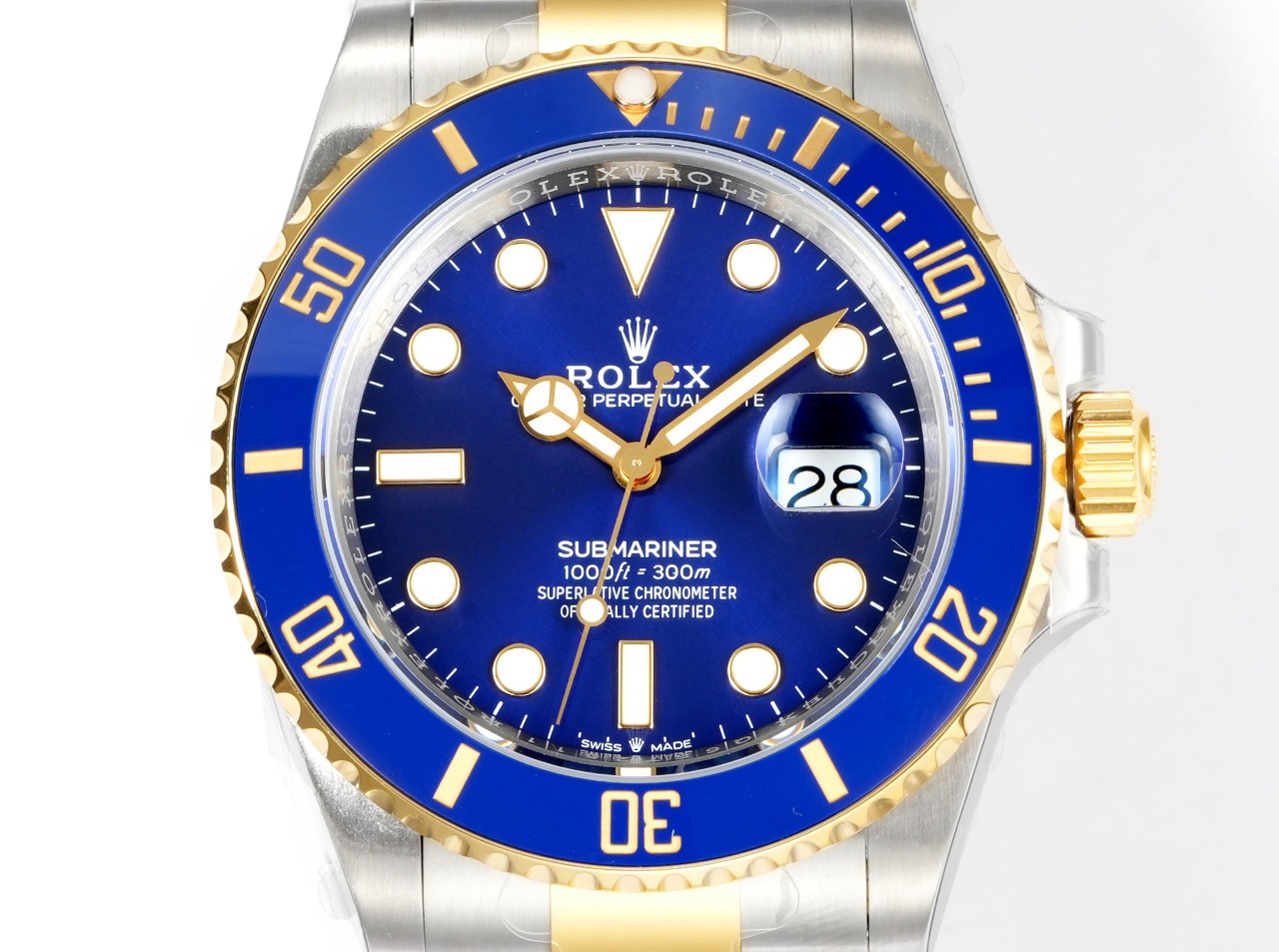 Rolex Submariner Date Two-Tone Blue - Image 5