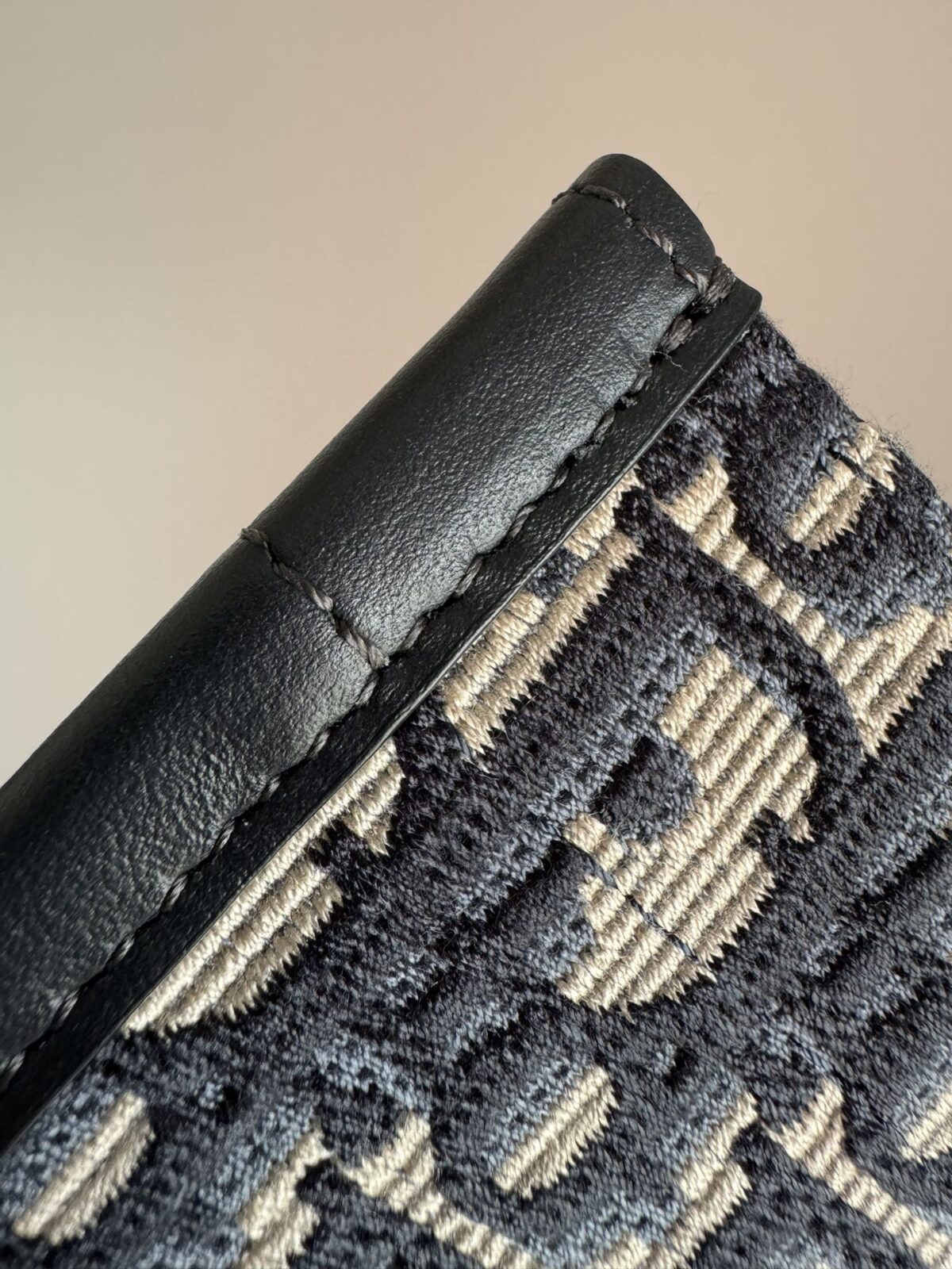 Dior Book Tote Small Blue Oblique Embroidered Calfskin Bag - Image 10